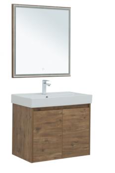 Мебель для ванной Aquanet Nova Lite 75 дуб рустикальный (2 дверцы)
