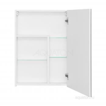 Зеркальный шкаф AQUATON Асти 50 белый 1A263302AX010