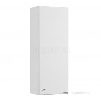 Шкаф навесной AQUATON Симпл одностворчатый правый белый 1A012503SL01R