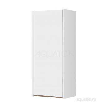 Шкаф навесной AQUATON Марти белый глянец, дуб эндгрейн 1A270203MY010