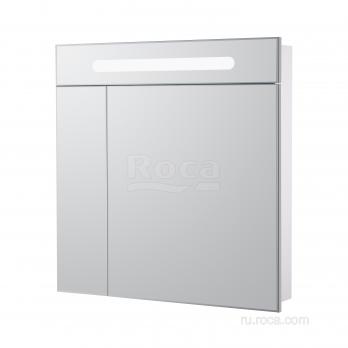 Зеркальный шкаф Roca Victoria Nord 80 белый глянец ZRU9000033