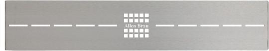 Накладка для сифона Allen Brau Infinity 8.210N3-BA серебро браш