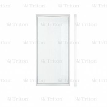 Шторка для ванны Тритон торцевая 70 стекло Аква